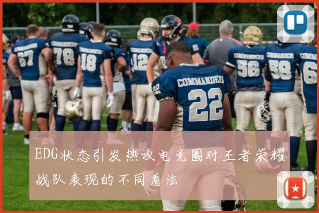 EDG状态引发热议电竞圈对王者荣耀战队表现的不同看法