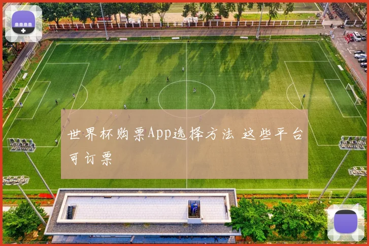 世界杯购票App选择方法 这些平台可订票